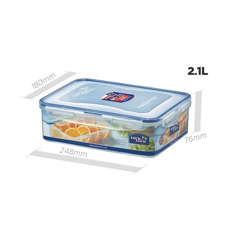 Classic Small Semi Tall Rectangular Food Container - 2.1L – LocknLock India
