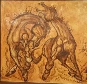Buy Painting Akira -graceful Power Artwork No 9780 by Indian Artist ...