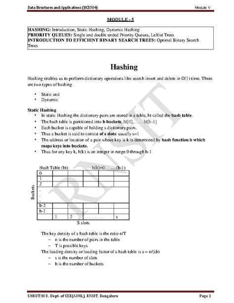 Dsmodule 4 - Module 4 notes - Module 4 TREES (Cont ) of Graphs Binary ...