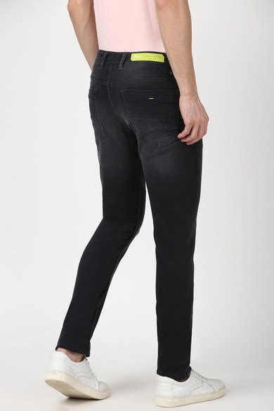Buy Men Black Light Wash Low Skinny Fit Jeans Online - 39669166 | Peter ...