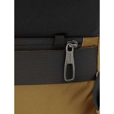 Plecak miejski antykradzieżowy Pacsafe Metrosafe X 20 l - brązowy ...