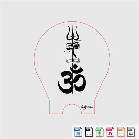 Laser Engraving Mahadev - Shiva – ArtElora