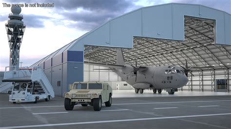 3D model Multi-role Aircraft Grey Simplified | 3D Molier International
