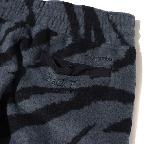 Columbia x atmos Back Bowl Fleece Pant BLACK TIGER（コロンビア x アトモス バックボール ...