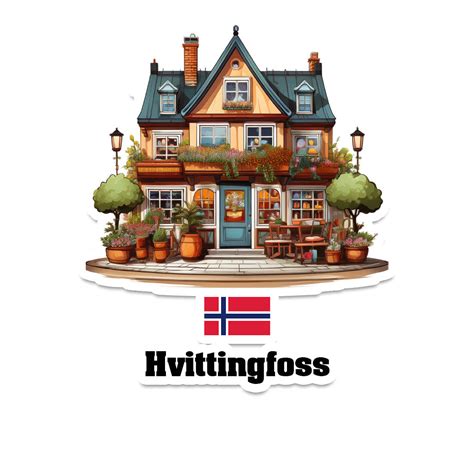 Hvittingfoss Fridge Magnet – One Plus Magnet