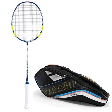 BABOLAT Prime LITE Full Graphite Strung Badminton Racket with Blue ...