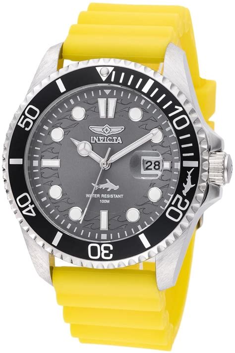 Buy Invicta Pro Diver Charcoal Dial Men's Watch - 47163 at Amazon.in