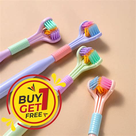 360-Clean™ Nano 360° 3-Sided Toothbrush 🦷 🔥🔥 – Ayfa Accessories