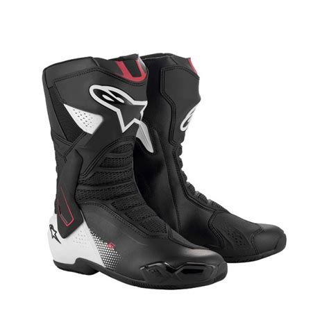 Alpinestars Smx-6 V3 White Red Graphic Boots