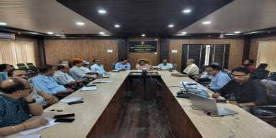 Review Meeting on Various E Governance Initiatives | Irrigation ...