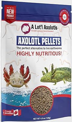 ALot'lAxolotls A Lot'l Axolotls - Axolotl Pellets - Carnivore Food ...