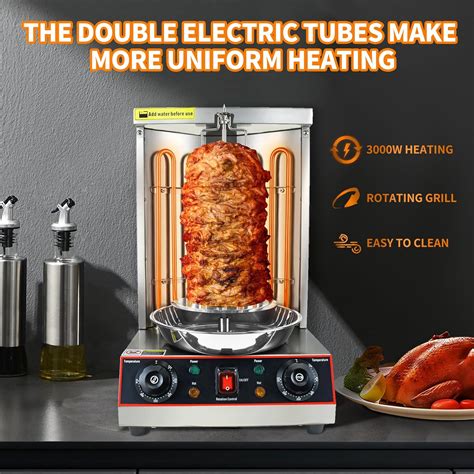 KOOTEN Shawarma Grill Machine Electric Vertical India | Ubuy