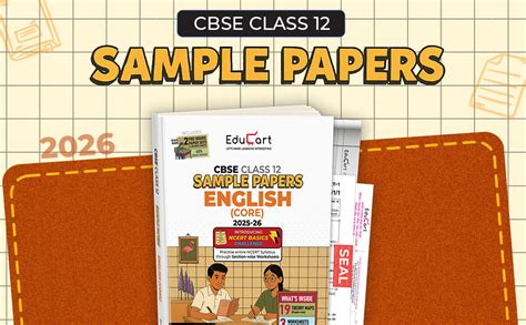 Educart CBSE Sample Paper Class 12 2025-26 – English Core (Based on ...