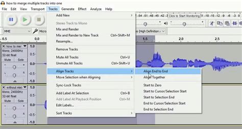 Image result for Tutorial Audacity Mixing