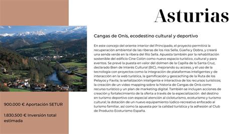 Aprobado el Plan de Sostenibilidad Turística de Cangas de Onís con 1,8 ...