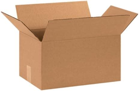 Aviditi 15108 Corrugated Box, 15 Length x 10 Width x 8 Height, Kraft ...