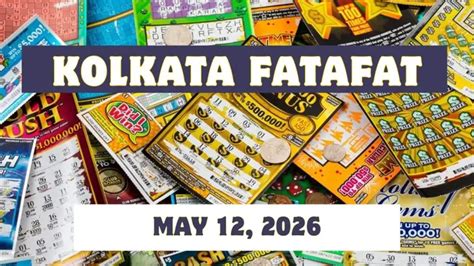 Kolkata Fatafat result May 12, 2026: Check full 8 rounds winning ...