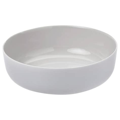 VITBLECKA serving bowl, light grey, 22 cm (8 ½") - IKEA