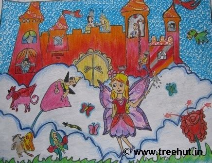 Child Art by Grade 4 Kids at Study Hall