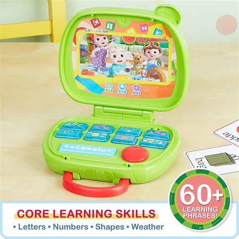 Buy CoComelon Sing and Learn Laptop Toy for Kids, Lights, Sounds, and ...