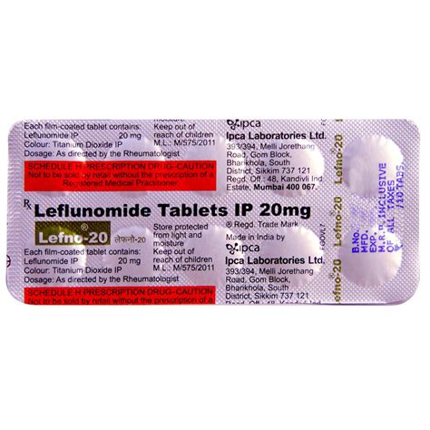 Lefno-20 Tablet | Uses, Side Effects, Price | Apollo Pharmacy