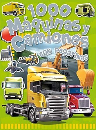Buy 1000 Maquinas y camiones / 1000 Machines and Trucks: Con Pegatinas ...