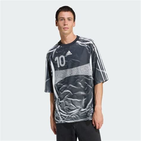adidas Adilenium Season 4 Teamgeist Printed Jersey - Black | adidas India