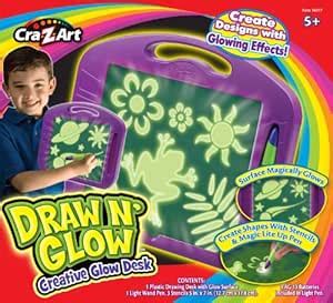 Cra Z Art Draw N Glow Desk : Amazon.in: Toys & Games