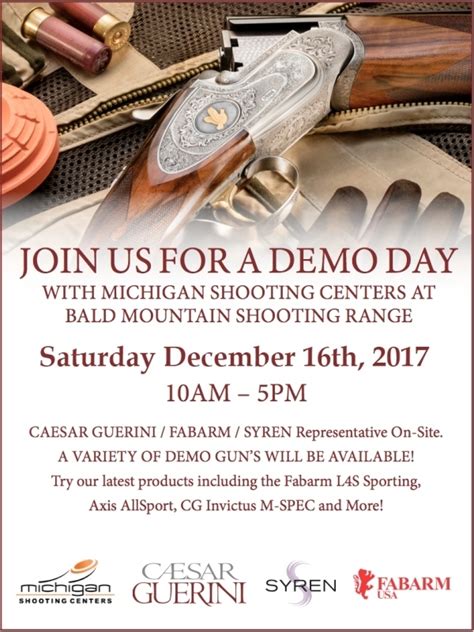 Caesar Guerini Demo Day at Bald Mountain Dec. 16