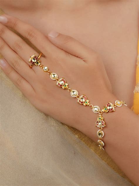 Hathphools - Bridal Hathphool Jewellery Designs - Buy Online – Mortantra