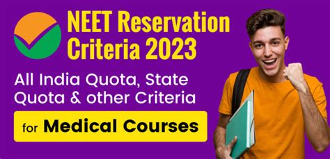 NEET Reservation Criteria 2023 : All India Quota, State Quota & Other ...