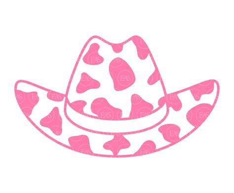 Pink Cowgirl Hat Svg, Cow Prints, Nashville Svg, Nash Bash Svg, Country ...
