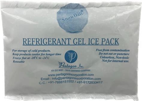 Gel Ice Pack - Frozen Refrigerant Gel Ice Pack Manufacturer from Navi ...