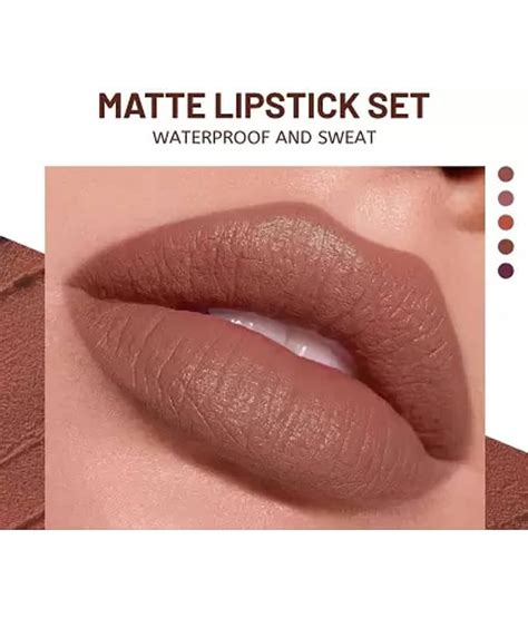 BLUSHIS High Pigmentation Brown Super Matte Hydrating Lipstick
