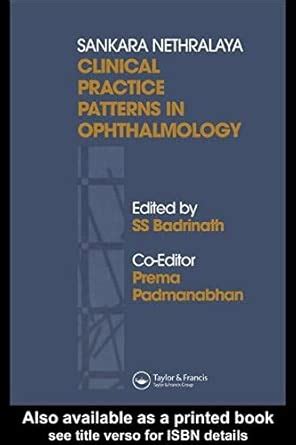 Buy Sankara Nethralaya Clinical Practice Patterns in Ophthalmology Book ...
