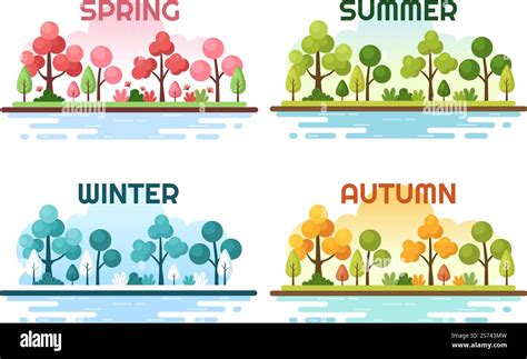 Image result for Spring/Summer Fall/Winter Cartoon