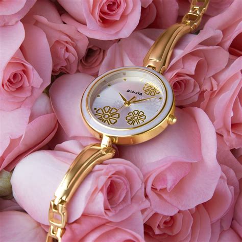 Buy Online Sonata Wedding Silver Dial Women Watch With Metal Strap ...