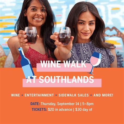 SOUTHLANDS WINE WALK, Southlands, Centennial, 14 September 2023 ...