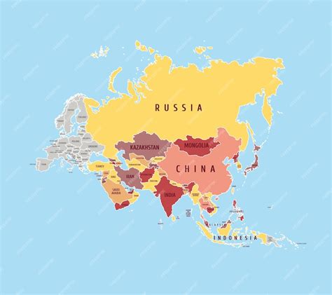 Big Map of Asia 的图像结果