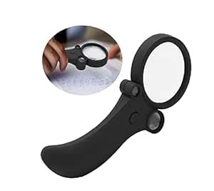 Magnifying Glass Magnifier High Definition Zoom with Light for Reading ...