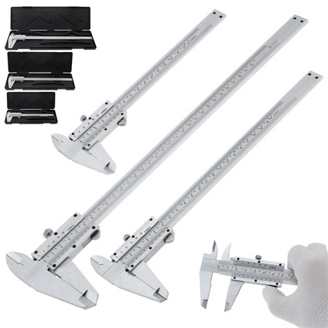 Jual 1pc 150mm 200mm 300mm Vernier Caliper Metric Imperial Double ...