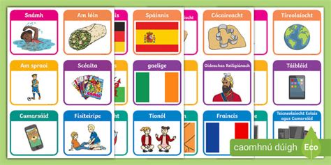 SEN Visual Timetable Gaeilge,visual timetable Irish - Twinkl