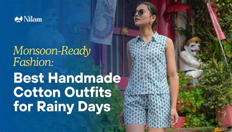 Monsoon-Ready Handmade Cotton Outfits | Nilam India