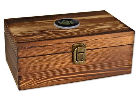 Buy Wooden Cigar Humidor Box Cigar Humidifier Well Seal Design Cigar ...