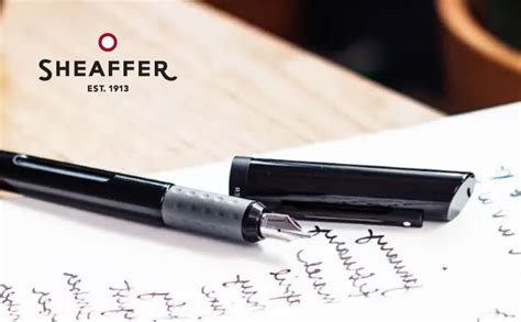 Sheaffer Calligraphy Matte Black Fountain pen with Black cap and Matte ...