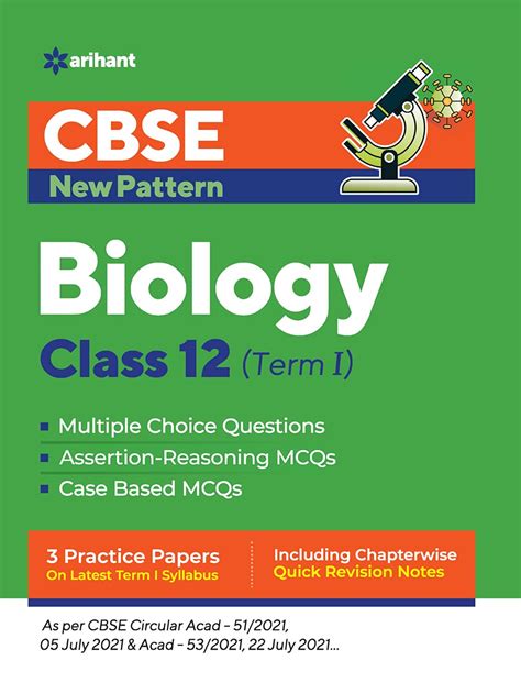 CBSE New Pattern Biology Class 12 for 2021-22 Exam (MCQs based book for ...