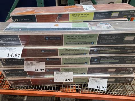 Costco Harmonics Laminate Flooring With Attached Pad | Floor Roma