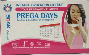 sidak Prega Days Instant Ovulation Test (Pack of 5) Ovulation Kit Price ...