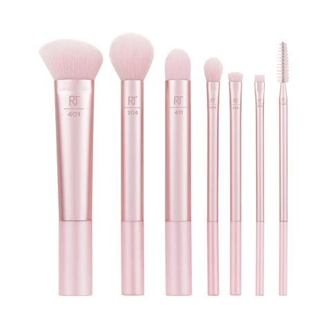 Real Techniques Limited Edition Light Up The Night Brush Kit, 7 Piece ...