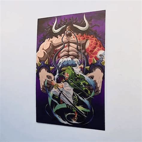 Luffy Sanji Zoro 3D Poster | One Piece Transition Art – Ruvido Caso